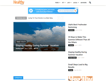 Tablet Screenshot of healthy-utah.com